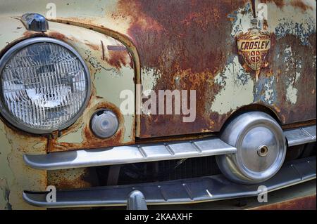 Crosley Patina after 70 years in the hot desert sun Stock Photo