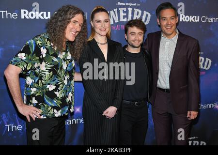 Evan Rachel Wood attending 'Weird: The Al Yankovic Story' New York ...
