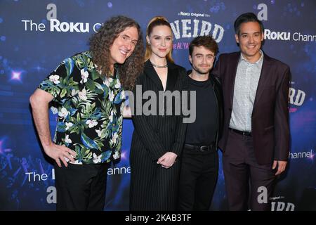 Evan Rachel Wood attending 'Weird: The Al Yankovic Story' New York ...