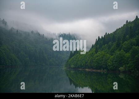 the Shaor reservoir in Georgia is very beautiful Stock Photo