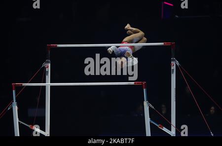 Jordan Chiles (USA), Artistic Gymnastics, Women's Team Final during the ...