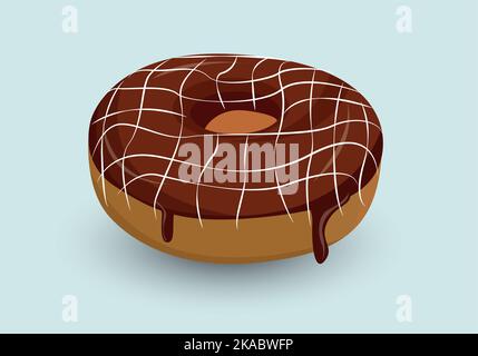 Hand drawn tasty donut vector design Stock Vector Image & Art - Alamy