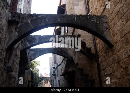 Greece, Dodecanese, Rhodes island City Medieval Town (part 02) Stock Photo