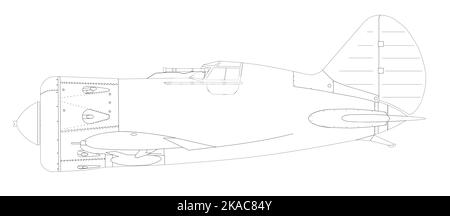 Polikarpov I-16 type 5 Stock Photo