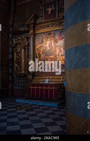 Spello. Ancient atmosphere in the medieval village Stock Photo