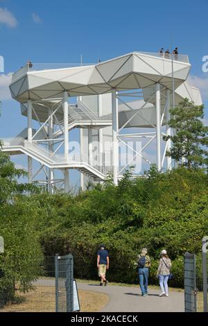 Aussichtsturm Wolkenhain, Kienberg, Gärten der Welt, Marzahn, Berlin