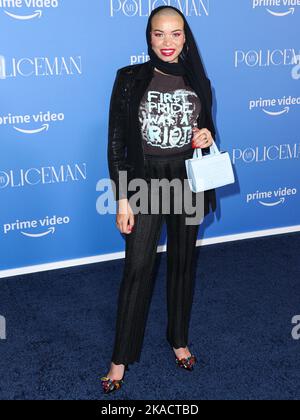 Westwood, United States. 01st Nov, 2022. WESTWOOD, LOS ANGELES, CALIFORNIA, USA - NOVEMBER 01: American author Blair Imani arrives at the Los Angeles Premiere Of Amazon Prime Video's 'My Policeman' held at the Regency Bruin Theatre on November 1, 2022 in Westwood, Los Angeles, California, United States. (Photo by Xavier Collin/Image Press Agency) Credit: Image Press Agency/Alamy Live News Stock Photo