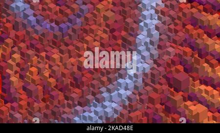 Abstract cubes shape background Stock Photo - Alamy