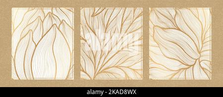 Lotus flower outline hnd drawn style. Asian national symbol plant. Vintage sketch design. Stock Vector