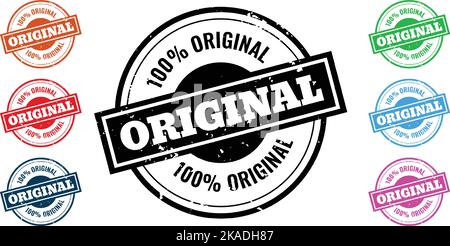 Original quality 100% genuine brand. No. 1 product. Certified and premium quality. Stock Vector