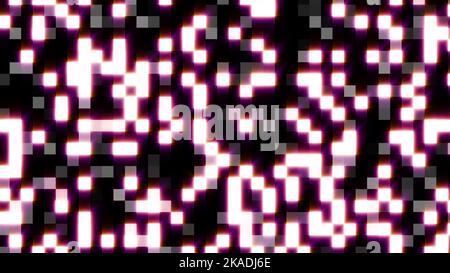 Flashing blocks. Computer generated 3d render Stock Photo