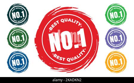Original quality 100% genuine brand. No. 1 product. Certified and premium quality. Stock Vector