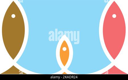 fish tank aquarium logo icon vector design Stock Vector