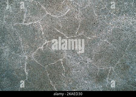 Old concrete wall with abstract cracks. Soft focus Stock Photo