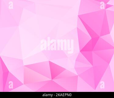 Colorful background of triangular polygons, mosaic pattern, creative business design templates Stock Photo