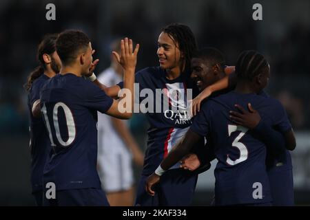 Vinovo, Italy, 2nd November 2022.   during the UEFA Youth League match at Juventus Training Centre, Turin. Picture credit should read: Jonathan Moscrop / Sportimage Stock Photo