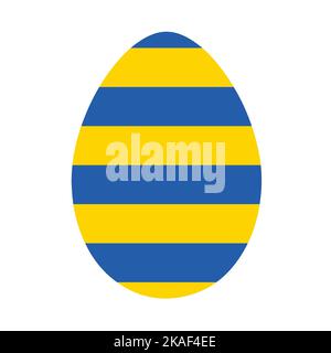The Easter egg. Vector illustration. Stock Vector