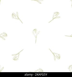 Seamless pattern. Decorative texture. Colorful abstract floral background. Soft light print for web, wrapping paper, textile, wallpaper, stationery. Stock Vector