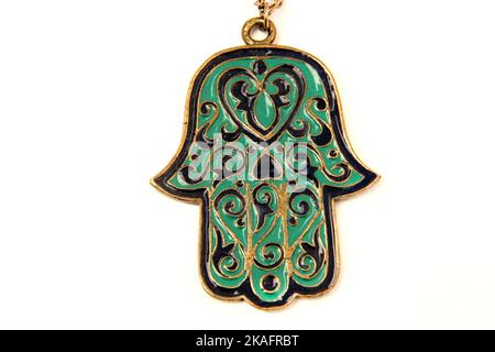 enamel hamsa