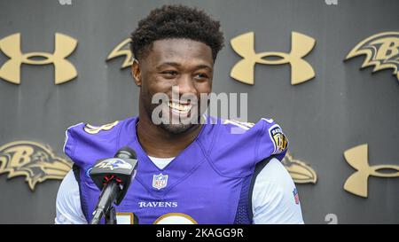 Ravens' Roquan Smith butchers first pitch at Orioles game