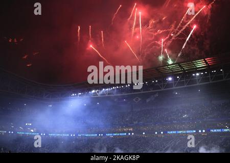 Sao Paulo, Brazil. 03rd Nov, 2022. SP - Sao Paulo - 11/02/2022 - BRAZILIAN A 2022, PALMEIRAS X FORTALEZA - General view of the Arena Allianz Parque stadium for the match between Palmeiras and Fortaleza for the Brazilian championship A 2022. Photo: Ettore Chiereguini/AGIF/Sipa USA Credit: Sipa USA/Alamy Live News Stock Photo