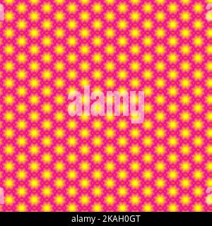 Seamless pattern star flower plaid textile fabric paper design abstract background wallpaper template vector illustration Stock Vector