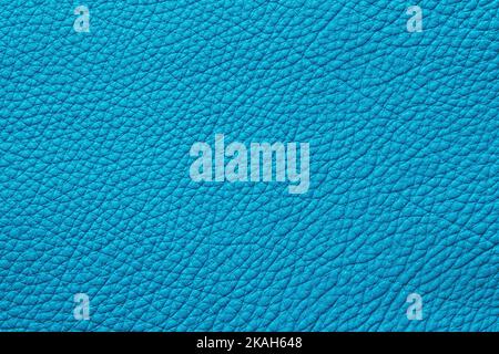 blue leather texture. abstract empty background for design Stock Photo