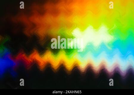 Bright rainbow holographic background. Multicolor abstract banner. Stock Photo