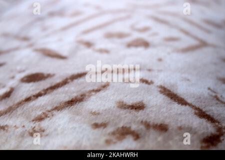 Close-up of decorative carpet models Stock Photo