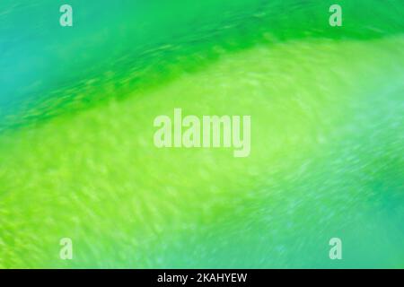 Turquoise viridian abstract soft  blur background. Abstract background with greenery mint bokeh lights. Stock Photo