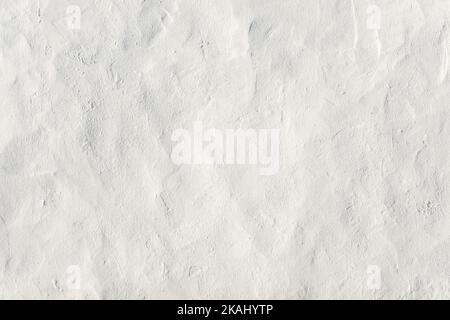 White plastered wall Stock Photo
