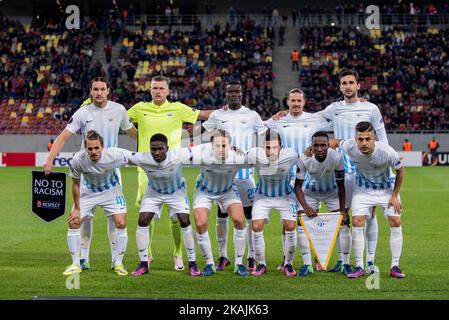 FC Zurich during the UEFA Europa League 2016-2017, Group L game between FC Steaua Bucharest ROU and FC Zurich (SUI) at National Arena, Bucharest,  Romania ROU, on October 20, 2016.  Stock Photo