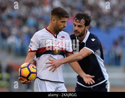 Miguel Veloso of Genoa CFC controls the ball during the Serie A