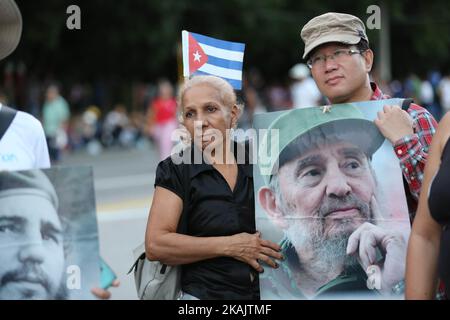 Thousands Of Cubans Take To The Streets To Pay Posthumous Tribute To ...