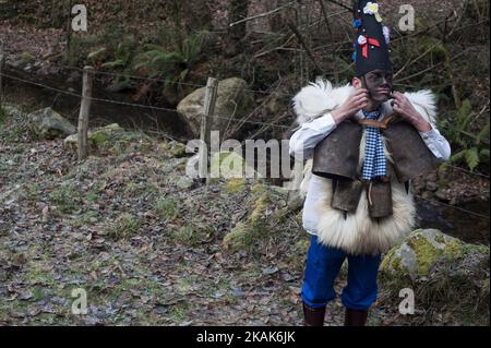 La Vijanera Carnival, Silio Cantabria, Spain Stock Photo - Alamy