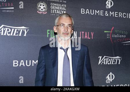 Producer and Director Igor Lopatonok attends Oliver Stone's receiving 'Baume & Mercier Special Filming on Italy Award' at Italian Cultural Institute in Los Angeles, CA on February 3, 2017 (Photo by Neca Dantas/NurPhoto) *** Please Use Credit from Credit Field *** Stock Photo