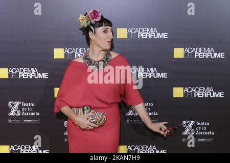 Spanish actress Rossy de Palma attends the 'Academia del Perfume' awards 2017 at the Zarzuela Teather on May 22, 2017 in Madrid, Spain. (Photo by Oscar Gonzalez/NurPhoto) *** Please Use Credit from Credit Field *** Stock Photo