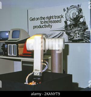 Optical Recognition System Robotic Arm 1982 - early robotics and ...