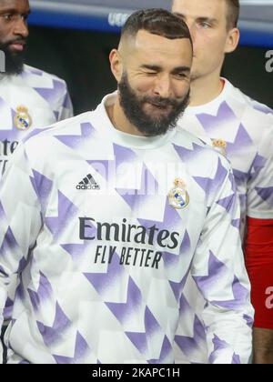 Karim Benzema of Real Madrid ahead of the UEFA Champions League, Group ...