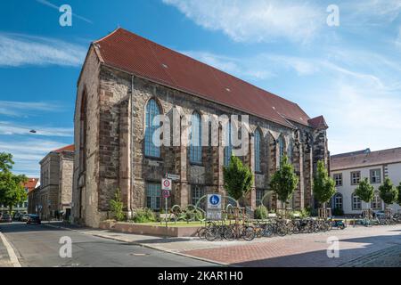 Deconsecrated Paulinerkirche, now Lower Saxony State and University Library in Goettingen, Germany Stock Photo
