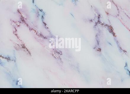 Abstract colorful marble background flat close up view Stock Photo