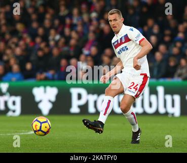 Stoke City's Darren Fletcher during Premier League match between Crystal Palace and Stoke City at Selhurst Park Stadium, London, England on 25 Nov 2017. (Photo by Kieran Galvin/NurPhoto)  Stock Photo