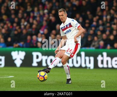 Stoke City's Darren Fletcher during Premier League match between Crystal Palace and Stoke City at Selhurst Park Stadium, London, England on 25 Nov 2017. (Photo by Kieran Galvin/NurPhoto)  Stock Photo