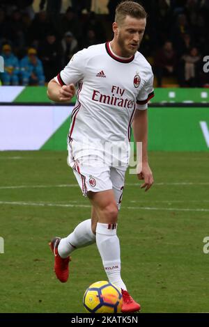 Ignazio Abate of AC Milan during the Serie A match between