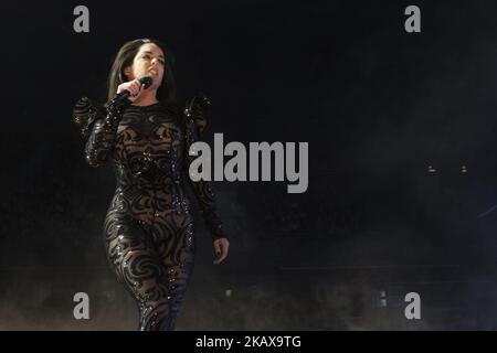 Ruth Lorenzo performs during 'La Noche De Cadena 100' charity concert at WiZink Center on March 24, 2018 in Madrid, Spain. (Photo by Oscar Gonzalez/NurPhoto) Stock Photo