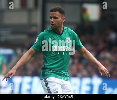 West Bromwich Albion's Hal Robson-Kanu during the Premiership League match between Crystal Palace and West Bromwich Albion (WBA) at Selhurst Park, London, England on 13 May 2018. (Photo by Kieran Galvin/NurPhoto)  Stock Photo