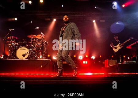 The american singer and song-writer Khalid performing live at Circolo Magnolia Segrate, Milan, Italy on July 10, 2018. (Photo by Roberto Finizio/NurPhoto) Stock Photo