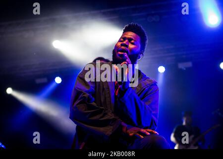 The american singer and song-writer Khalid performing live at Circolo Magnolia Segrate, Milan, Italy on July 10, 2018. (Photo by Roberto Finizio/NurPhoto) Stock Photo