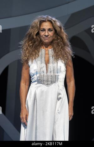 the actress Lolita Flores during the FEDRA performance at the Teatro La Latina in Madrid. Spain. September 12, 2018 (Photo by Oscar Gonzalez/NurPhoto) Stock Photo