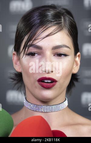 Ursula Corbero attends the 'Fiesta Multiópticas' photocall in Madrid